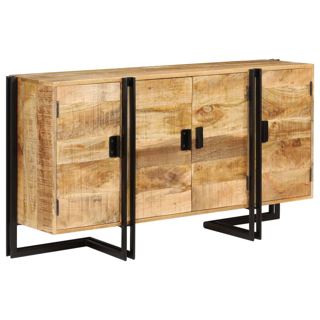 Sideboard Solid Mango Wood 150x40x80 cm