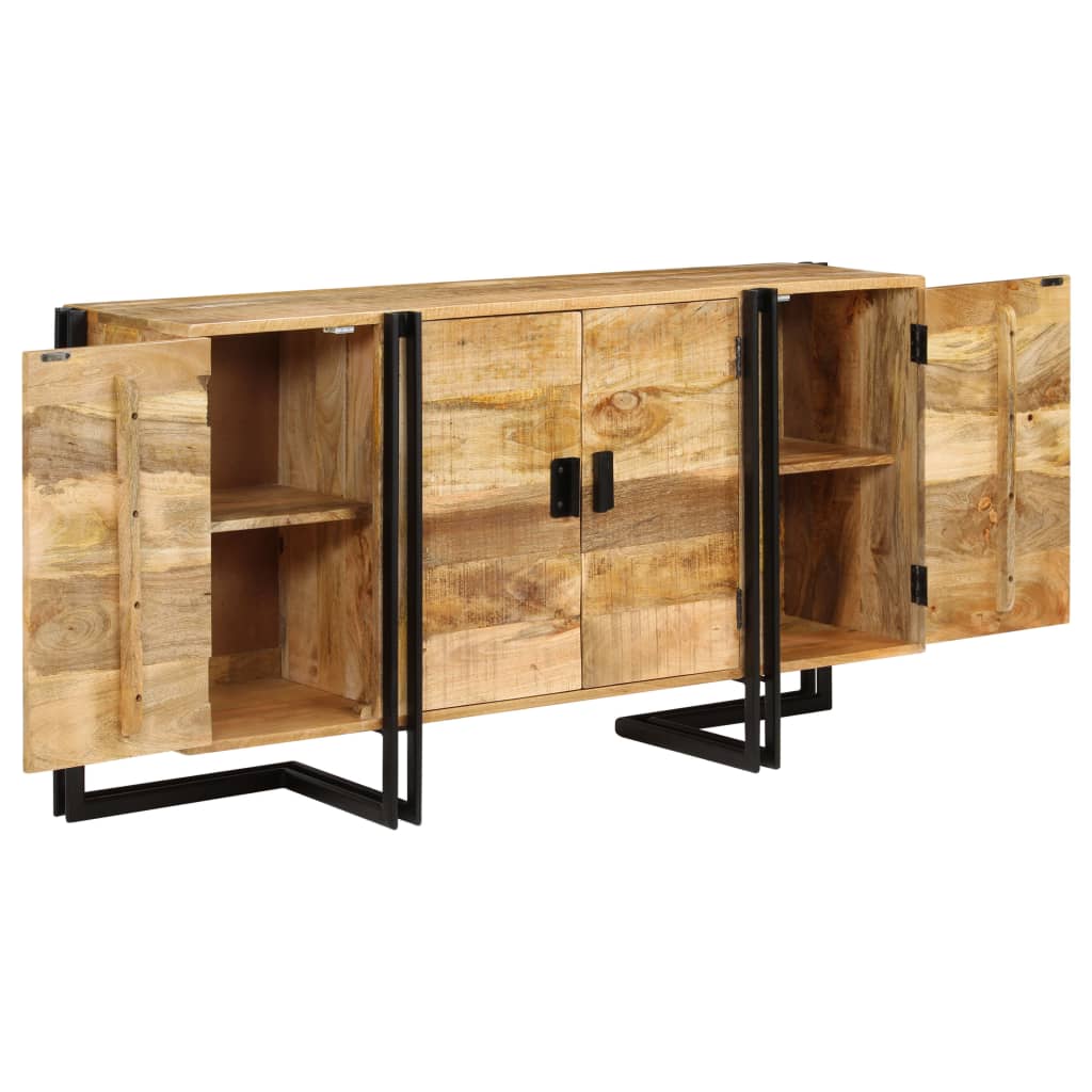 Sideboard Solid Mango Wood 150x40x80 cm
