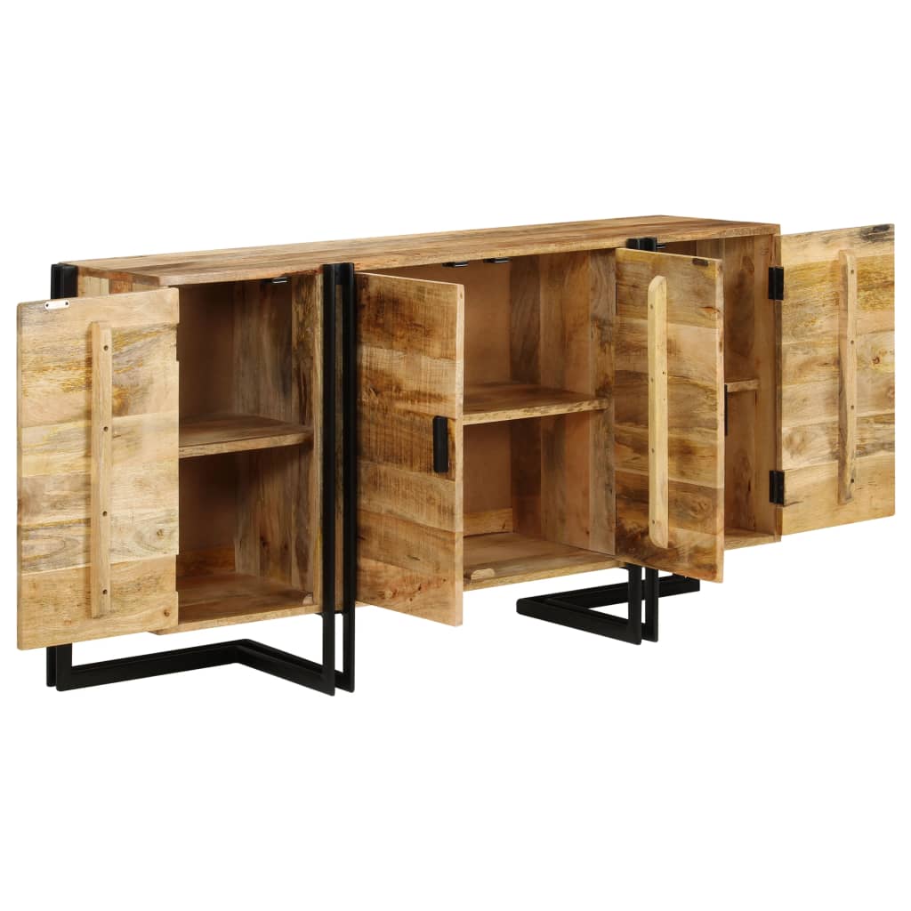 Sideboard Solid Mango Wood 150x40x80 cm