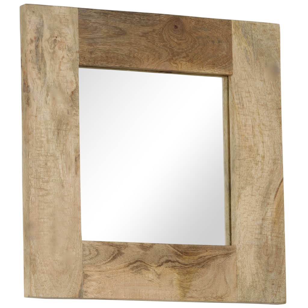 Mirror Solid Mango Wood