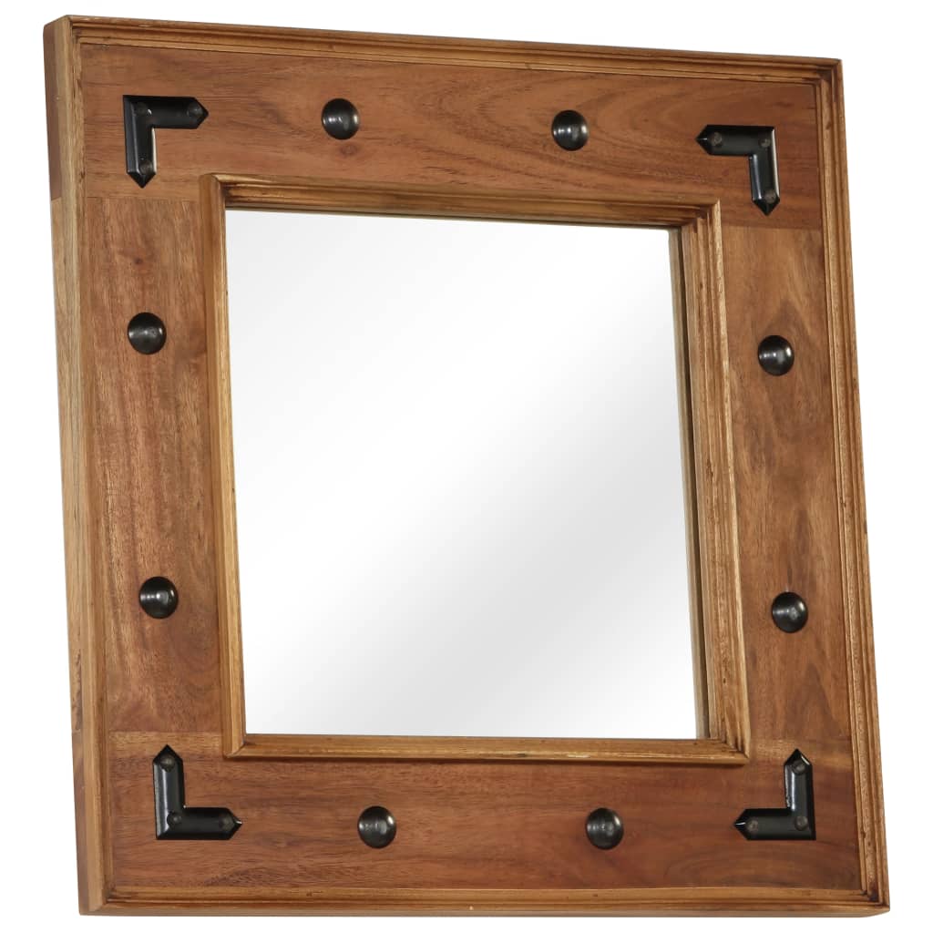 Mirror Solid Acacia Wood