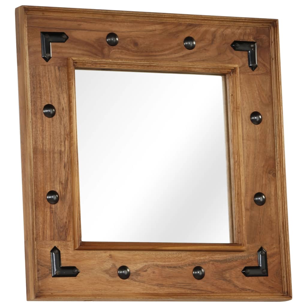 Mirror Solid Acacia Wood