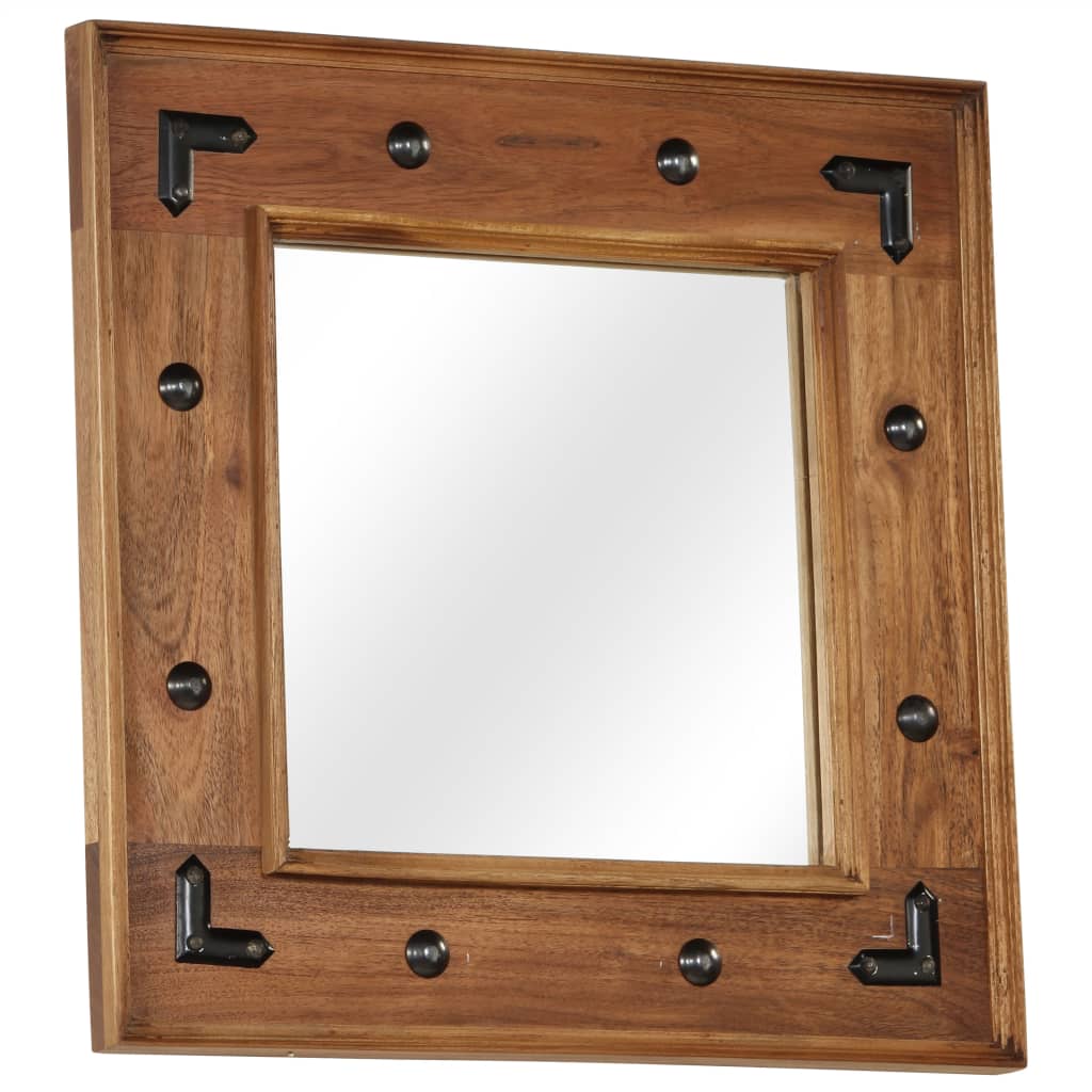 Mirror Solid Acacia Wood
