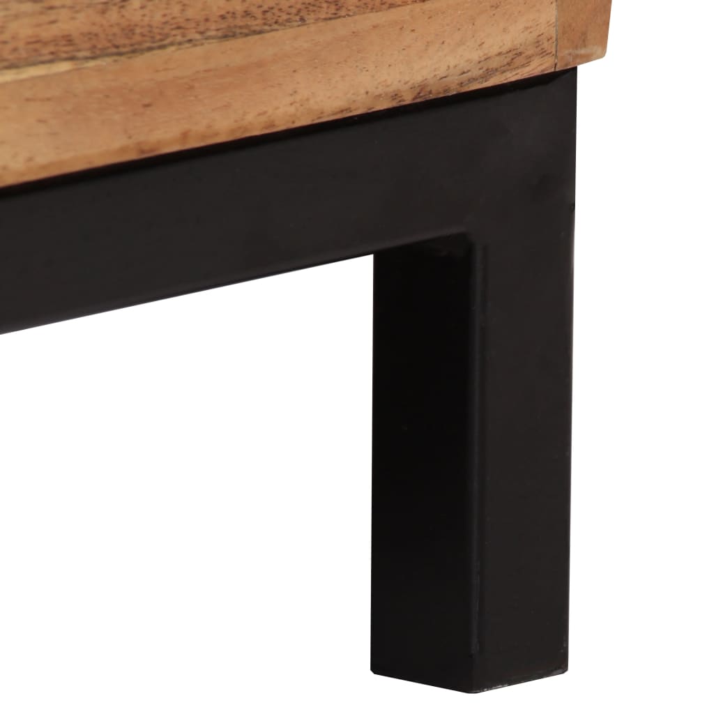 Sideboard Solid Acacia Wood 60x35x76 cm Brown