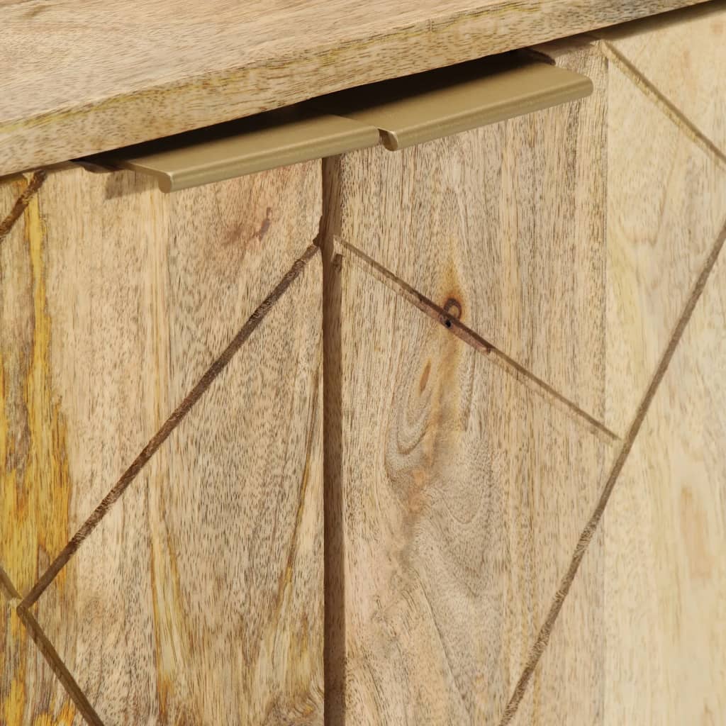 Sideboard 80x30x75 cm Solid Wood Mango