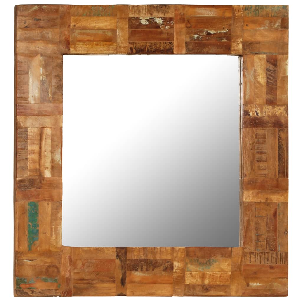 Wall Mirror Solid Reclaimed Wood