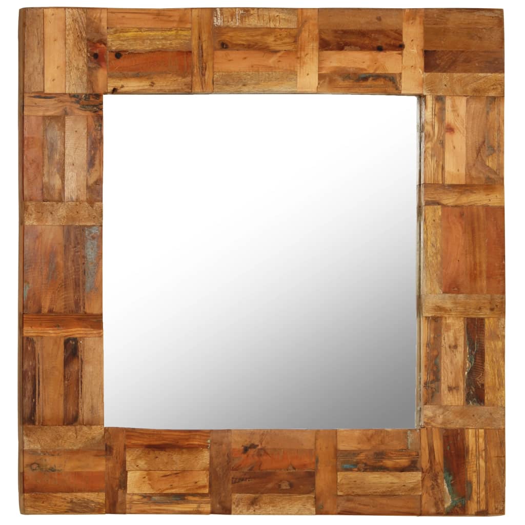 Wall Mirror Solid Reclaimed Wood