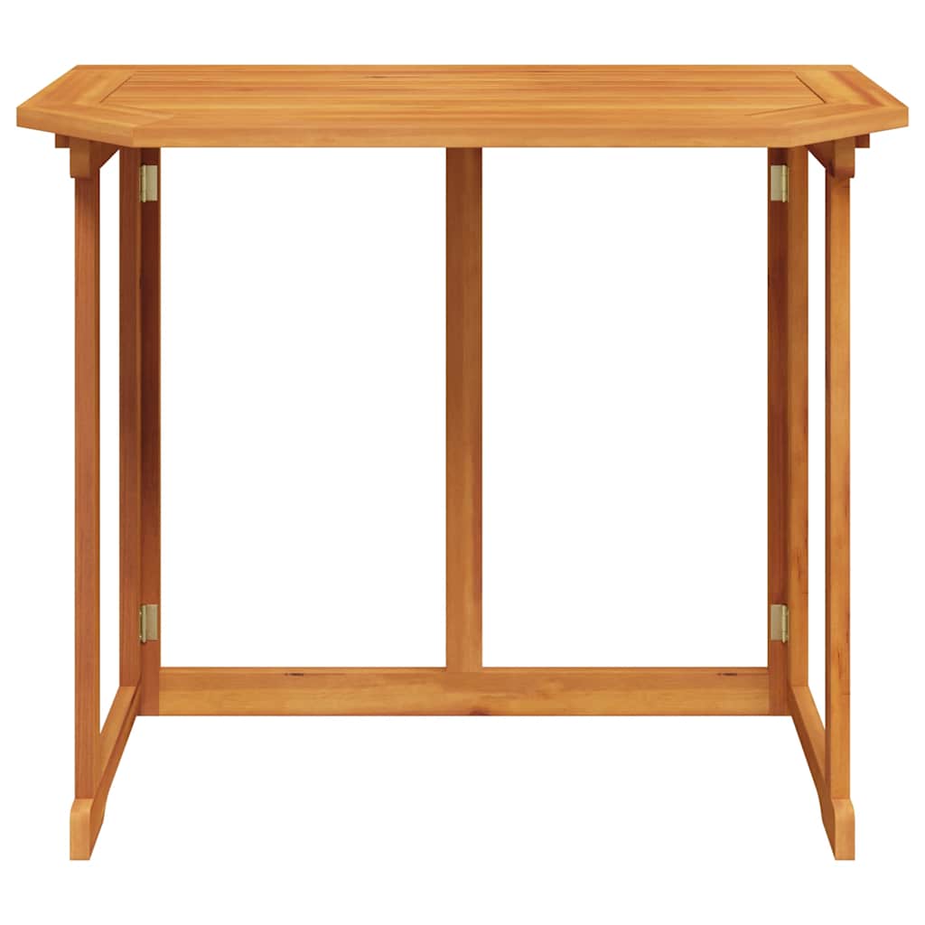 Bistro Table 90x50x75 cm Solid Acacia Wood