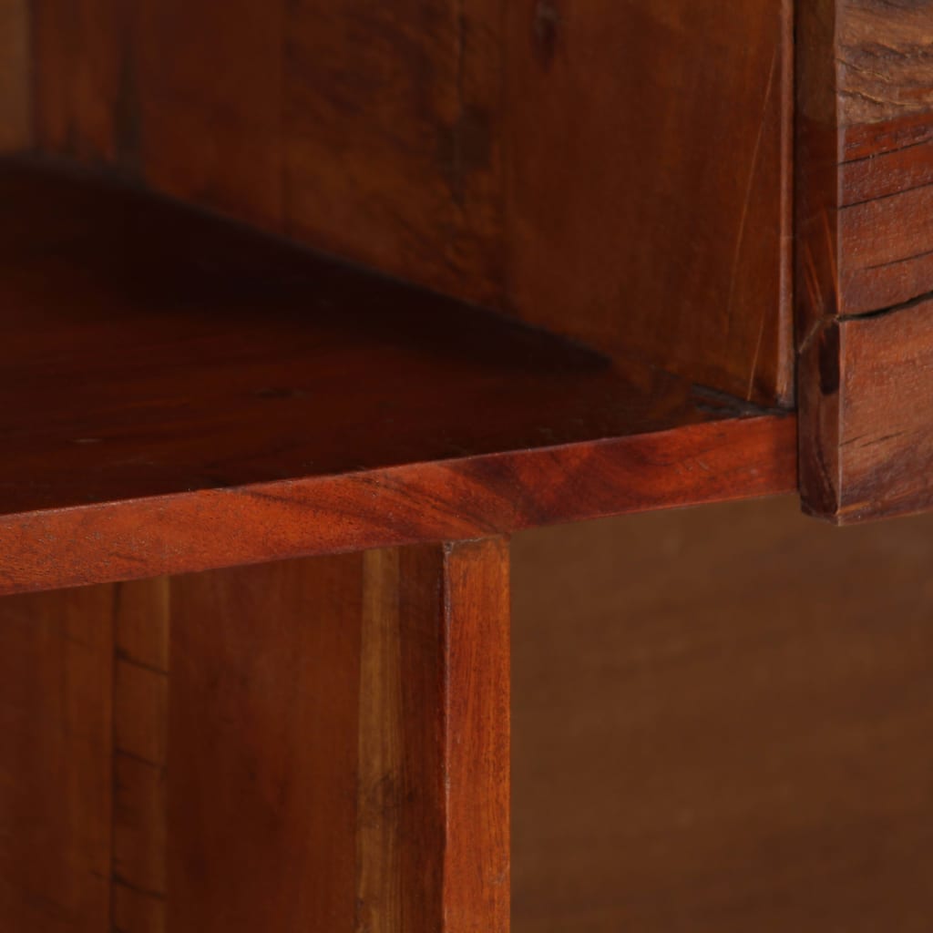 Highboard Solid Reclaimed Wood 150x40x152 cm