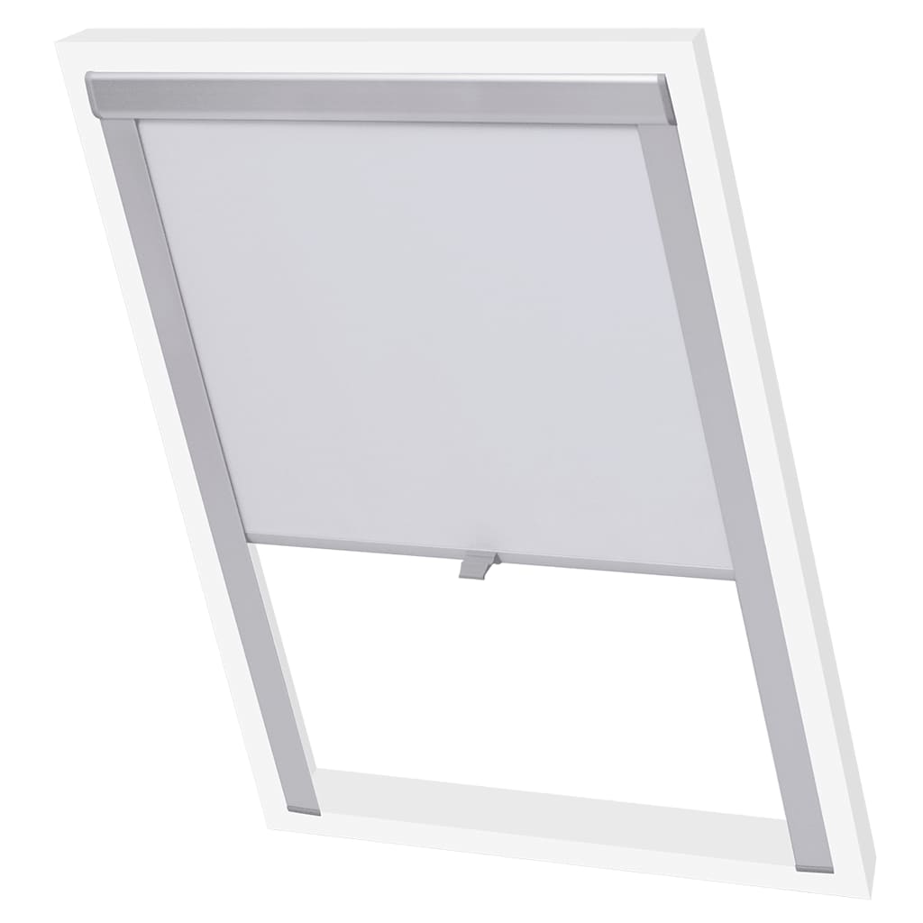 Blackout Roller Blind White MK04