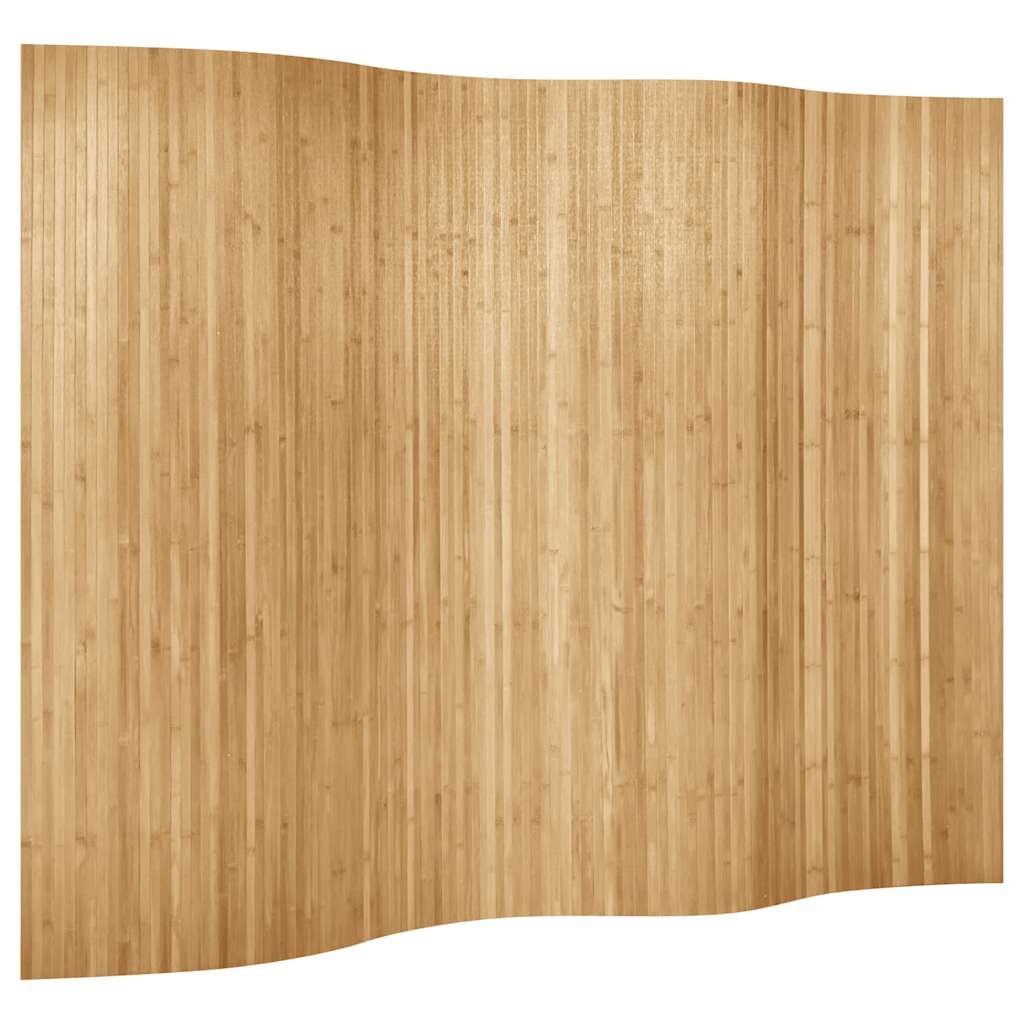 Room Divider Bamboo 250x165 cm Natural