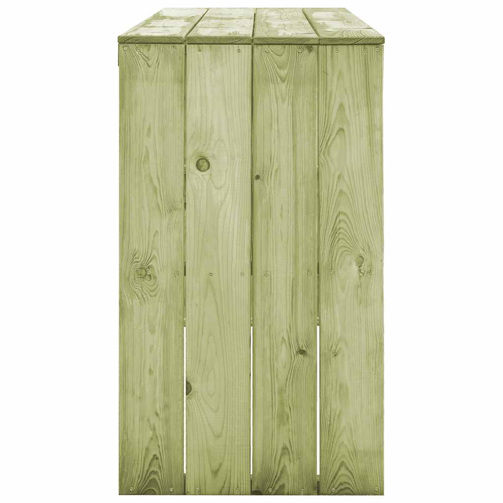 Bar Table 170x60x110 cm Impregnated Pinewood