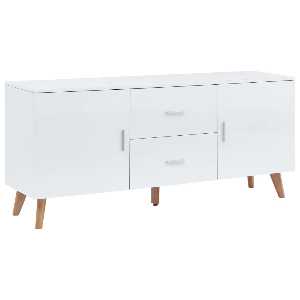 Sideboard White 160x40x70 cm MDF