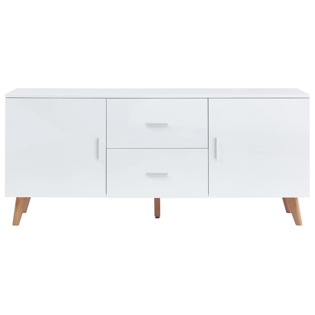 Sideboard White 160x40x70 cm MDF