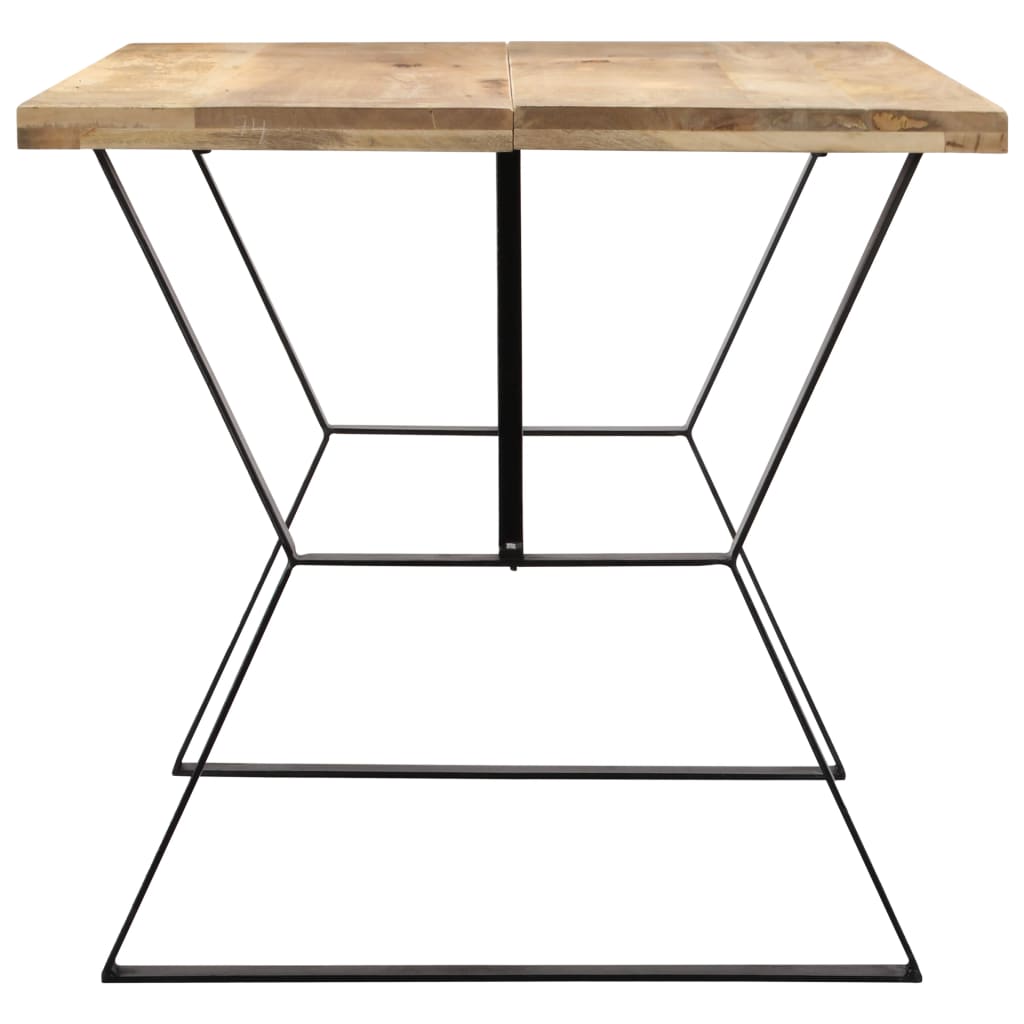 Dining Table 140x80x76 cm Solid Mango Wood