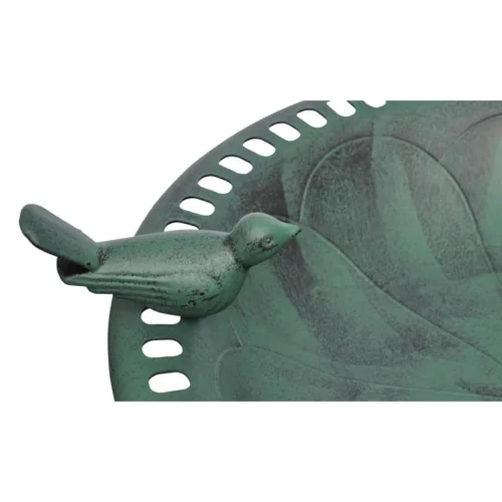 Bird Bath With Decorative Bird