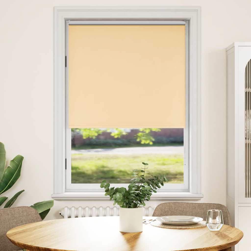 Roller blind blackout 80 x 175 cm beige