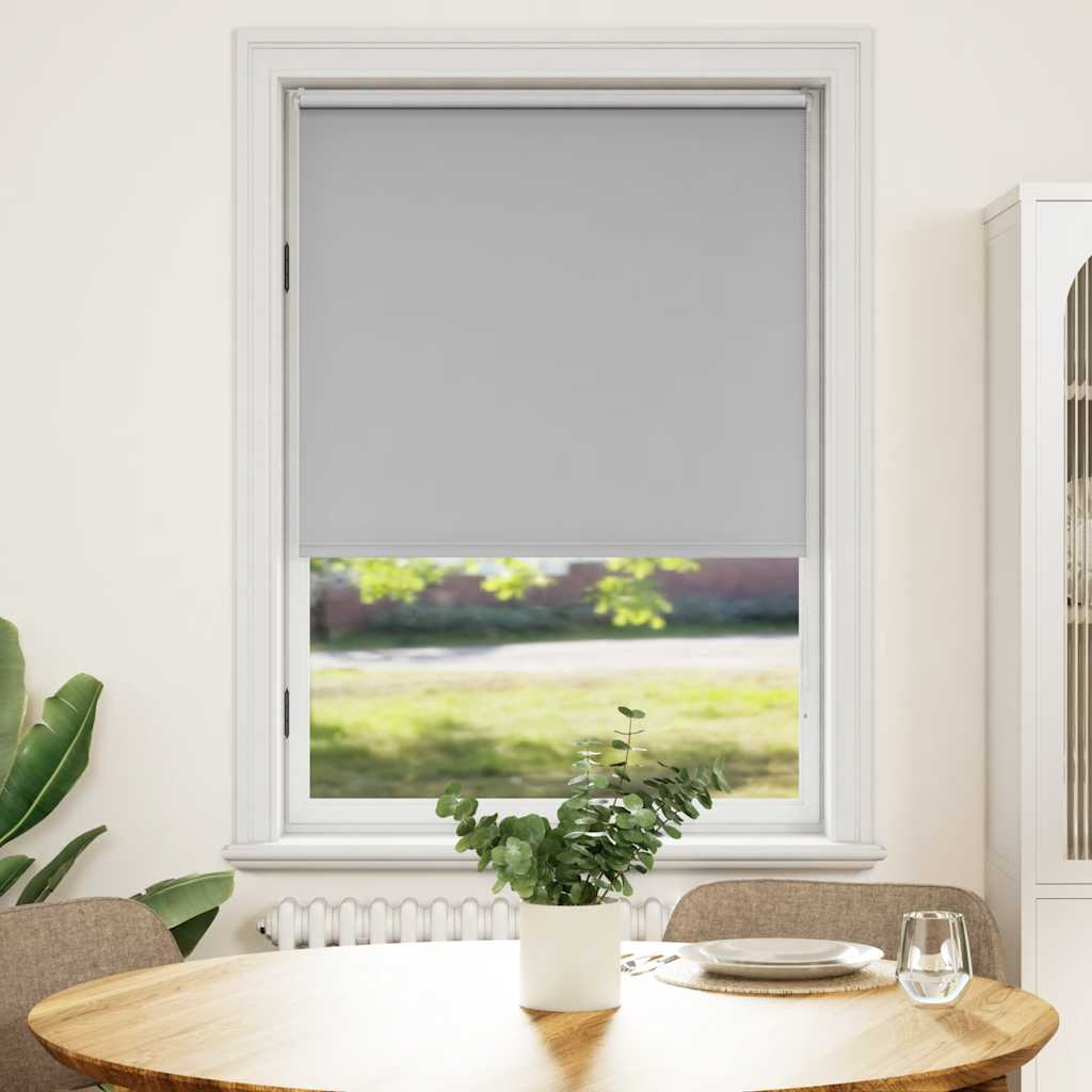 Roller Blind Blackout 100 x 175 cm Grey