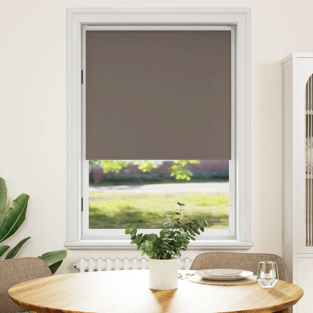 Roller Blind Blackout 120 x 175 cm Coffee