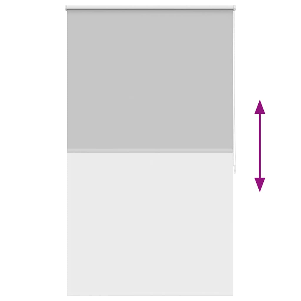 Roller Blind Blackout 120 x 175 cm Grey