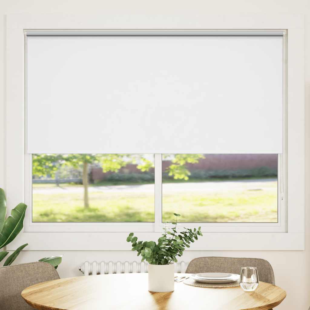 Roller Blind Blackout 140 x 175 cm White