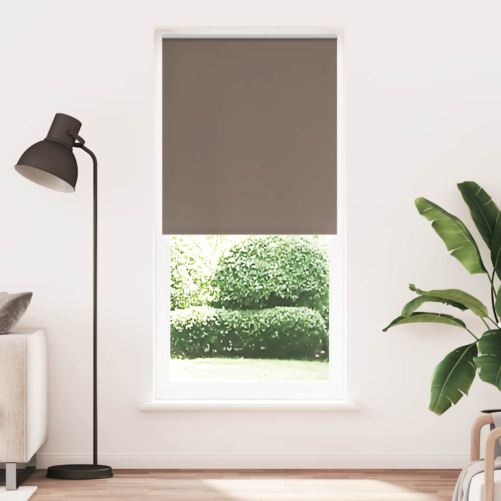 Roller Blind Blackout 100 x 230 cm Coffee