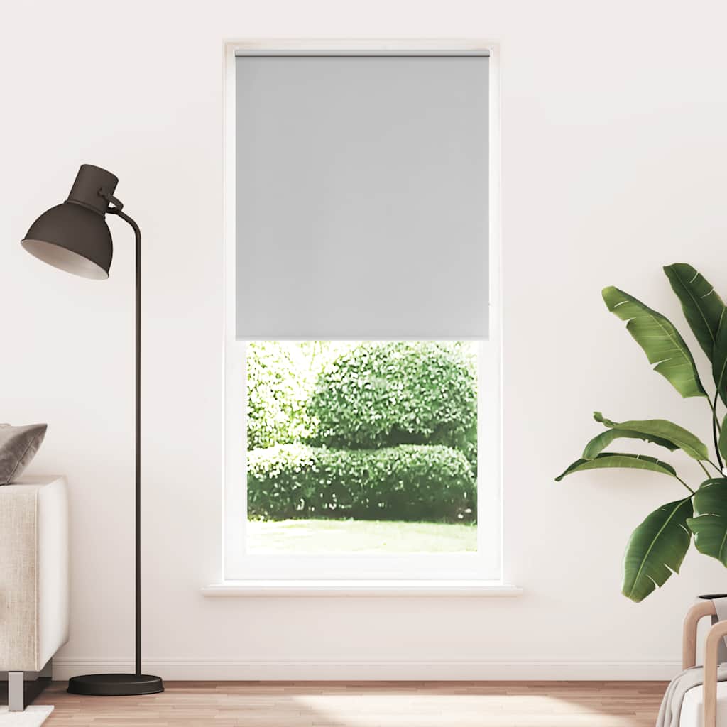 Roller Blind Blackout 100 x 230 cm Grey