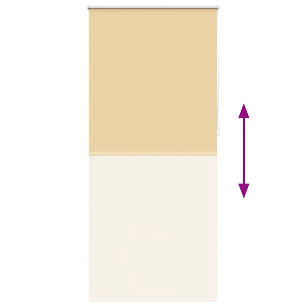Roller Blind Blackout 120 x 230 cm Beige