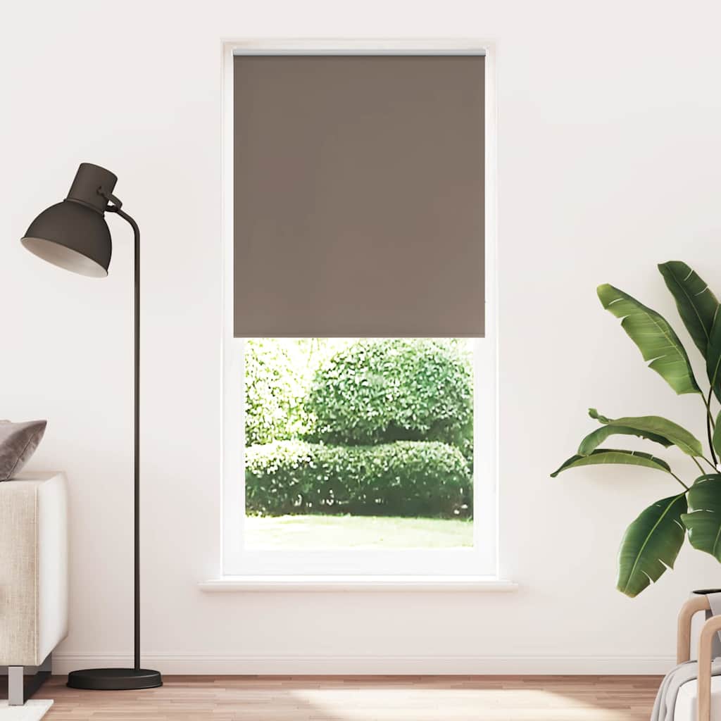 Roller Blind Blackout 120 x 230 cm Coffee