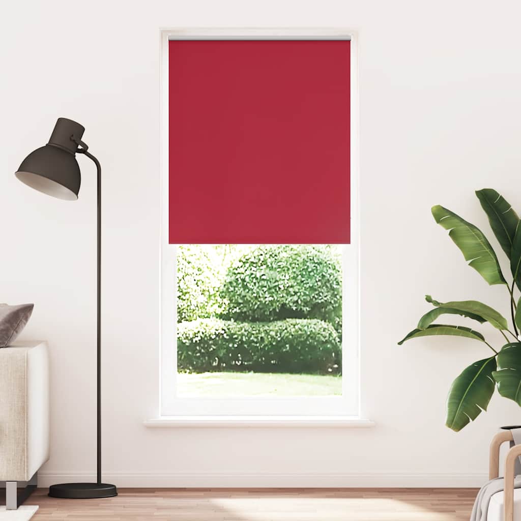 Roller Blind Blackout 120 x 230 cm Red