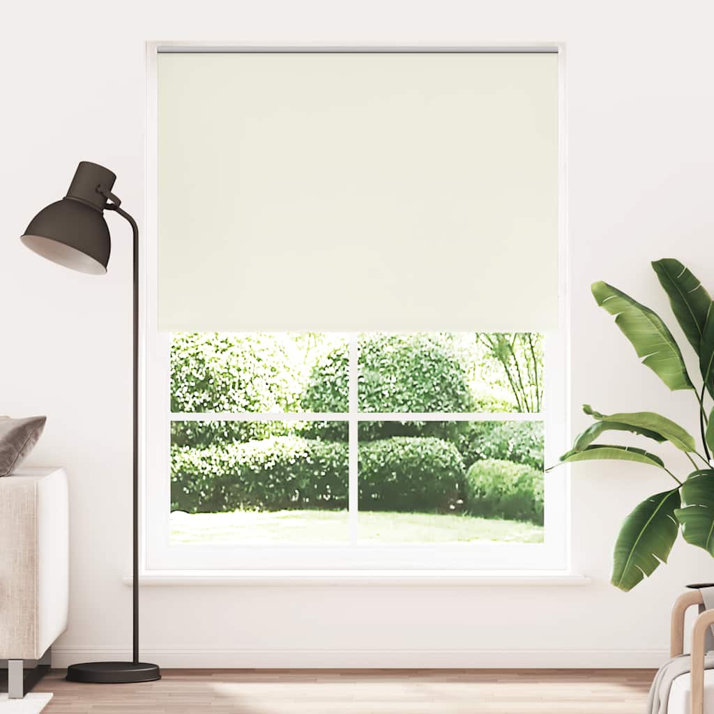 Roller blind blackout 140 x 230 cm off white