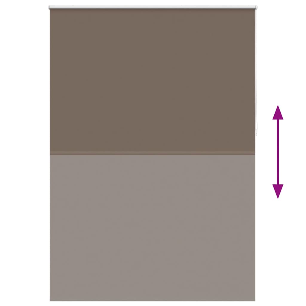 Roller Blind Blackout 140 x 230 cm Coffee