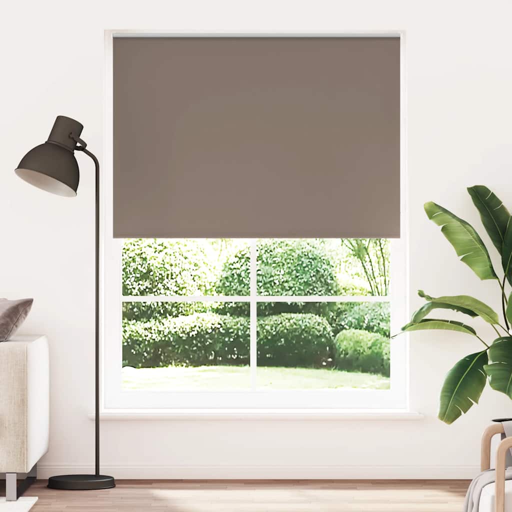 Roller Blind Blackout 140 x 230 cm Coffee