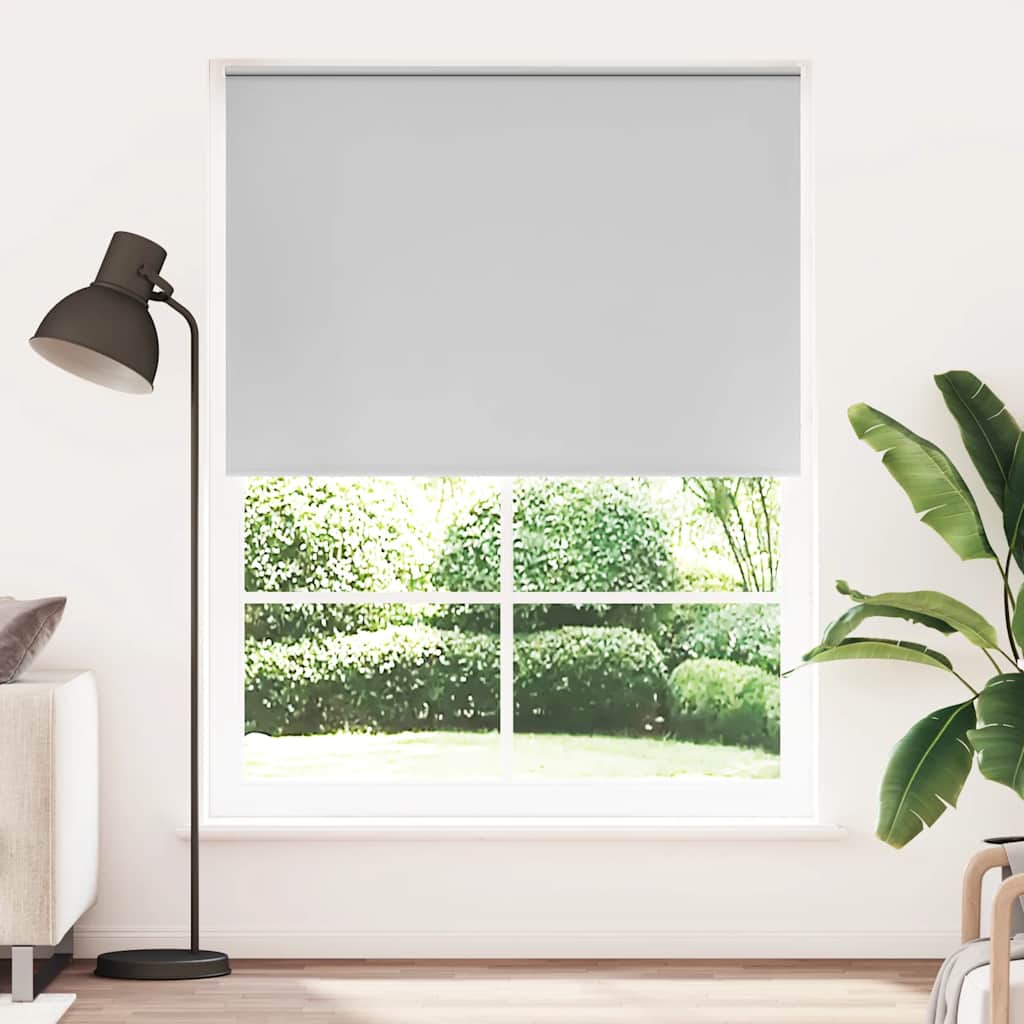 Roller Blind Blackout 140 x 230 cm Grey