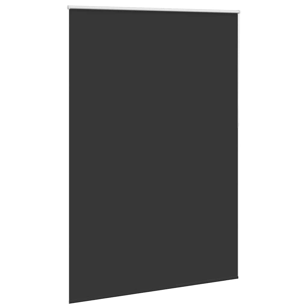 Roller Blind Blackout 140 x 230 cm Black