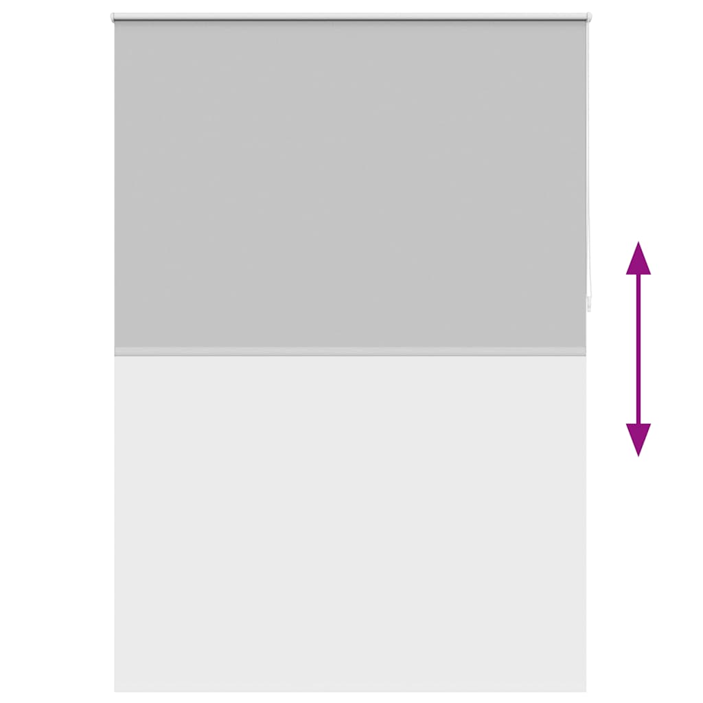 Roller Blind Blackout 160 x 230 cm Grey