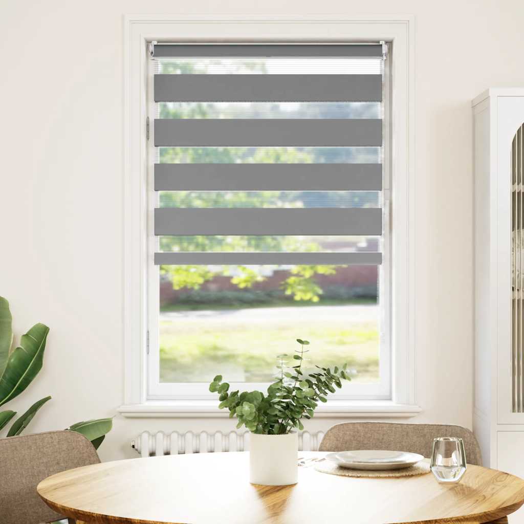 Zebra Blind 70 x 120 cm Grey