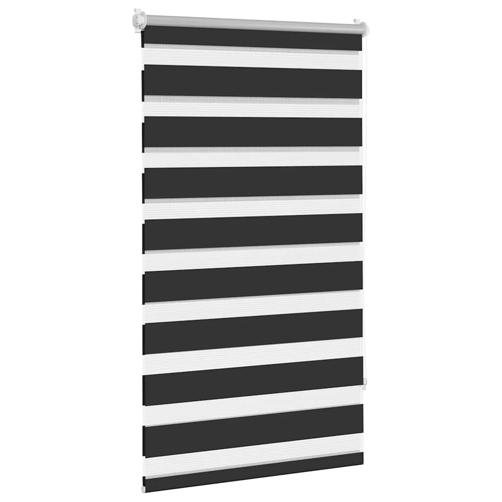 Zebra Blind 90 x 150 cm Black