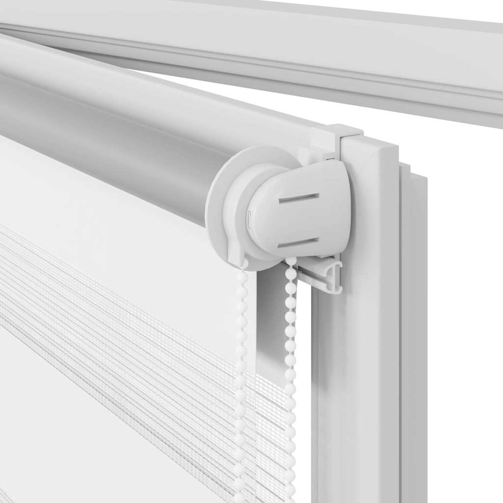 Zebra Blind 100 x 175 cm White