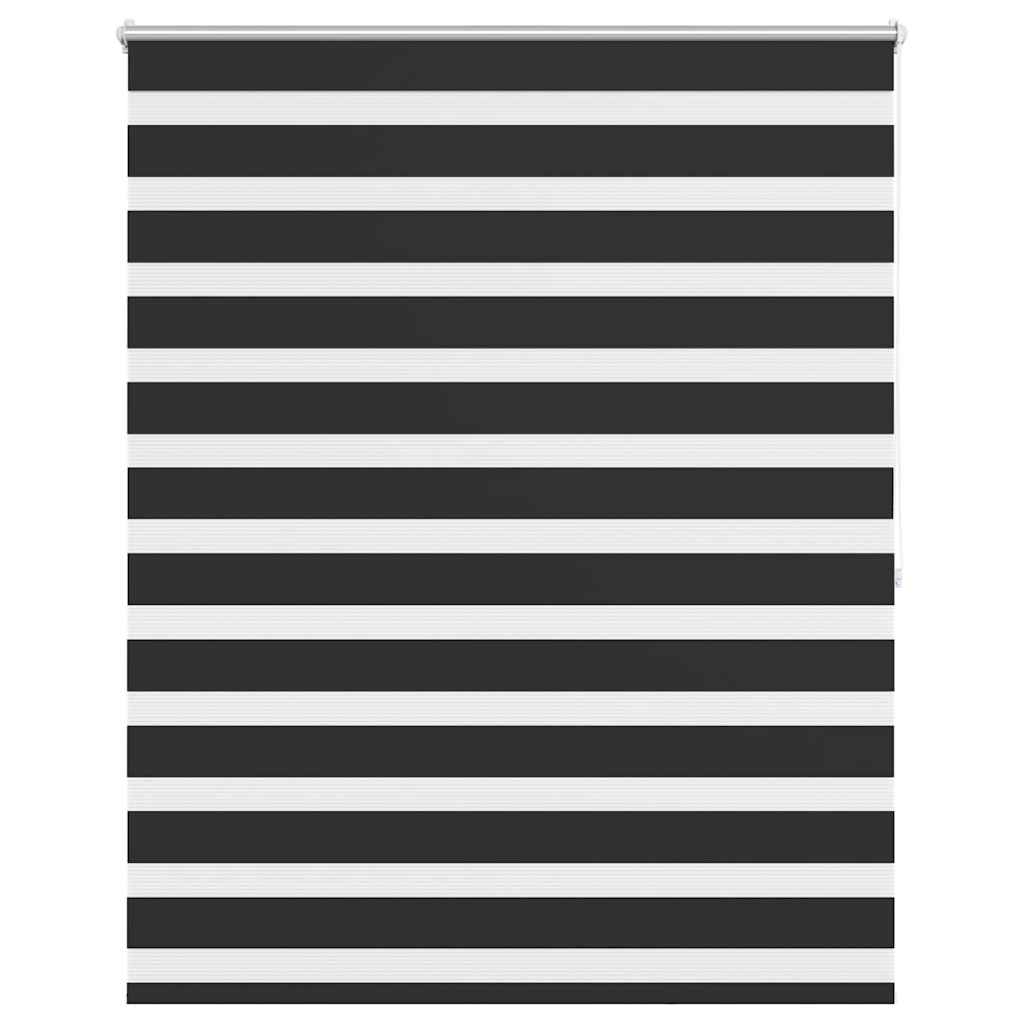 Zebra Blind 120 x 175 cm Black