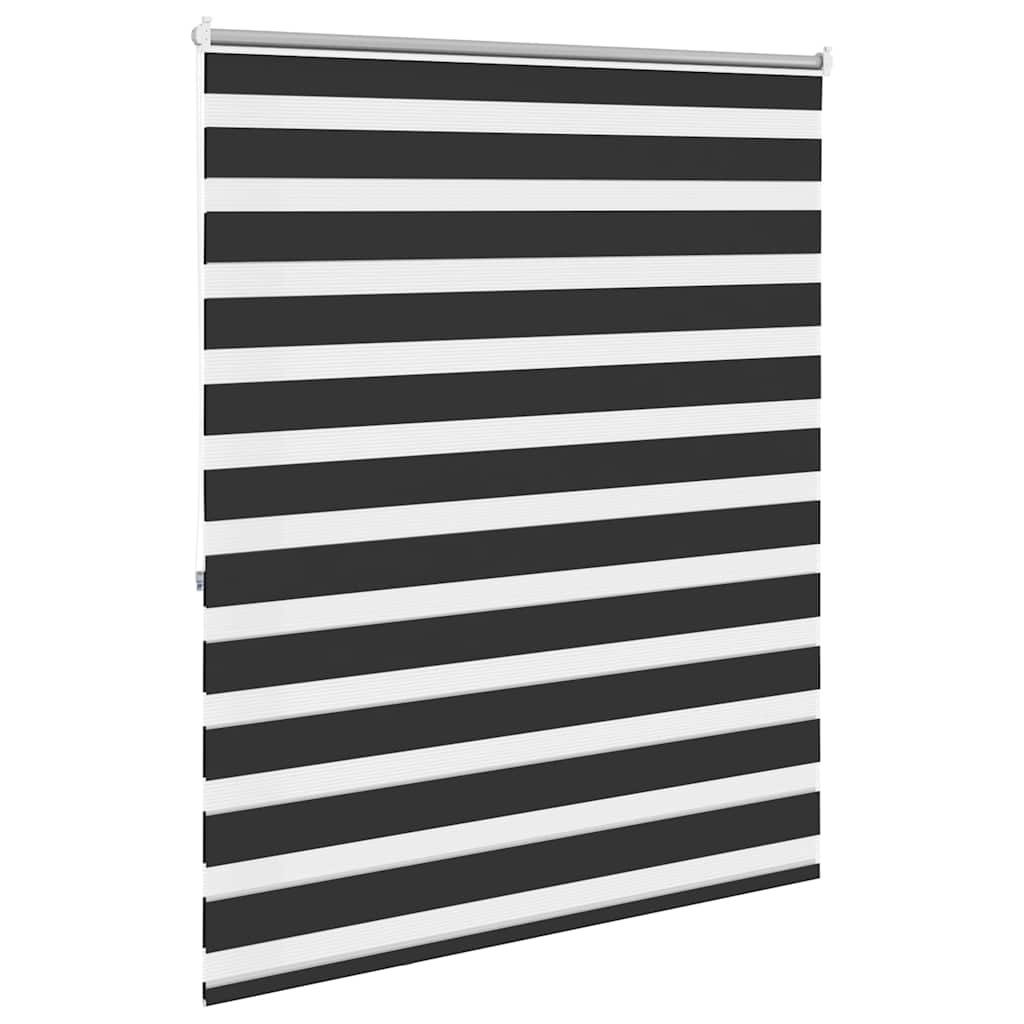 Zebra Blind 120 x 175 cm Black