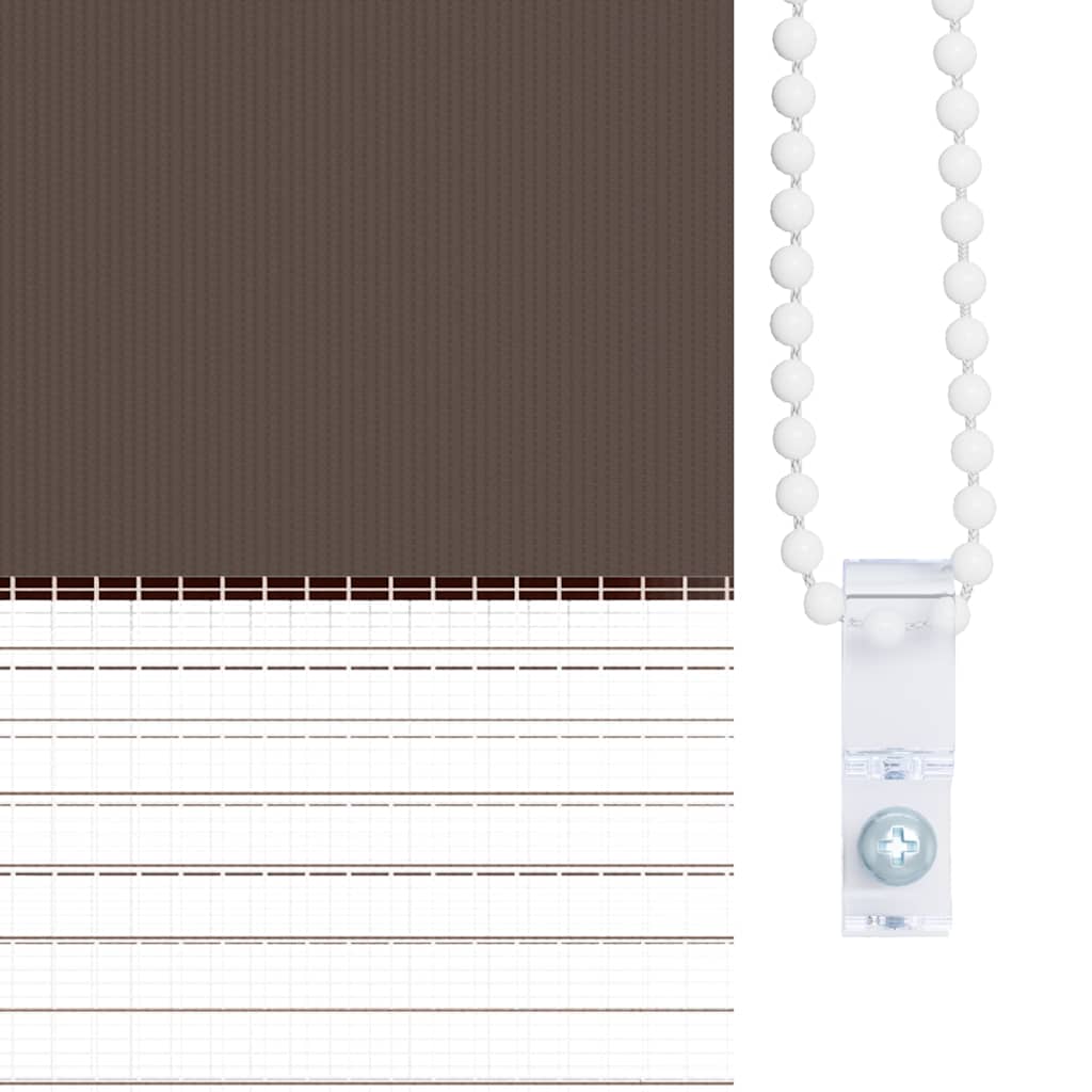 Zebra Blind 120 x 175 cm Coffee