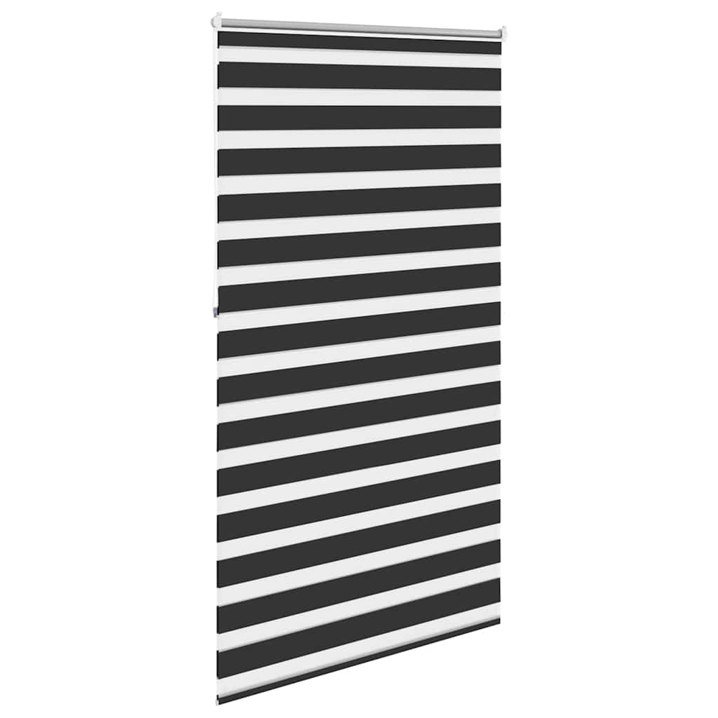 Zebra Blind 120 x 230 cm Black