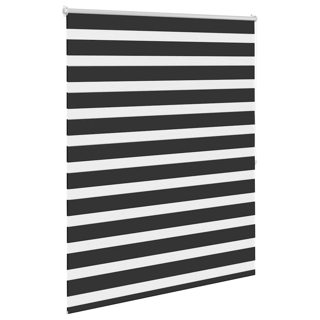 Zebra Blind 140 x 175 cm Black