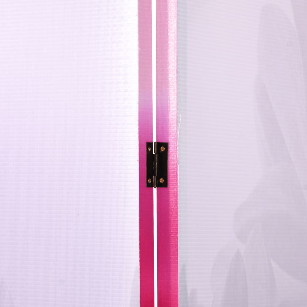 Folding Room Divider 160x170 cm Flower