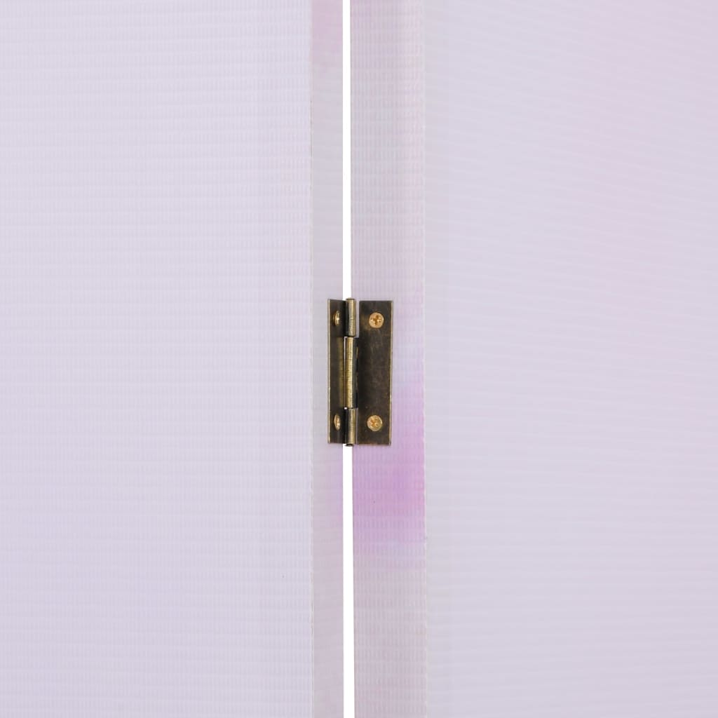 Folding Room Divider 200x170 cm Flower