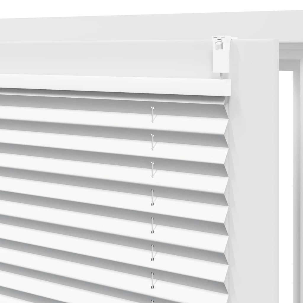 Plisse Blind 50x150cm White Pleated Blind