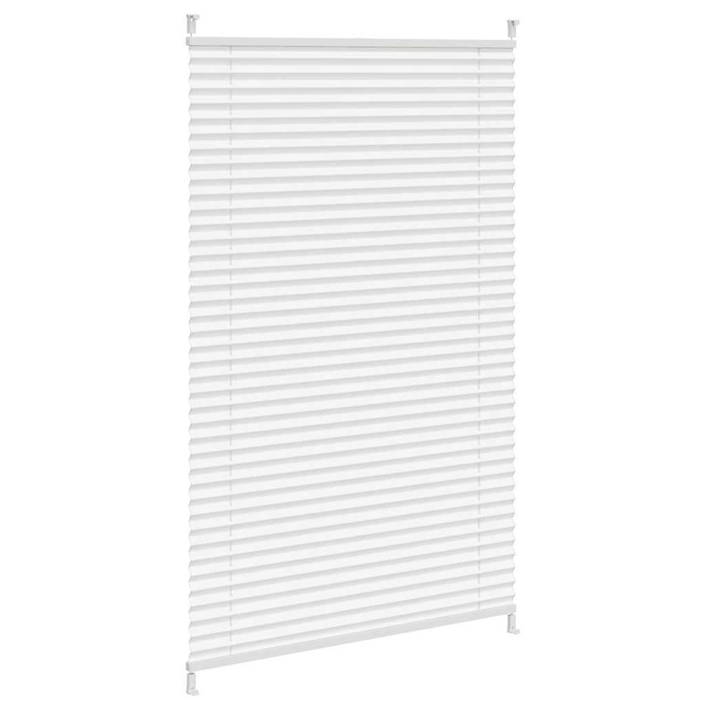 Plisse Blind 70x150cm White Pleated Blind