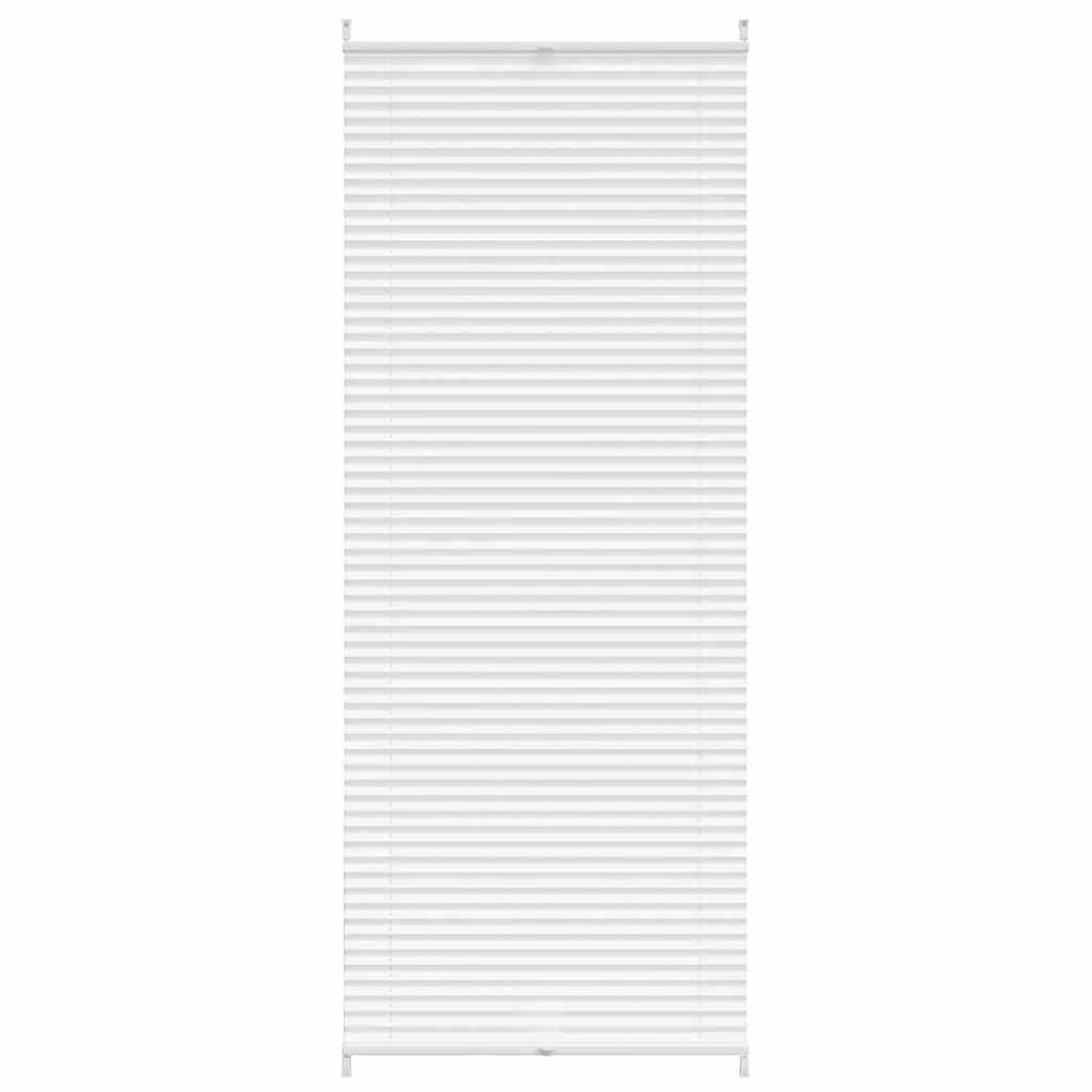 Plisse Blind 70x200cm White Pleated Blind