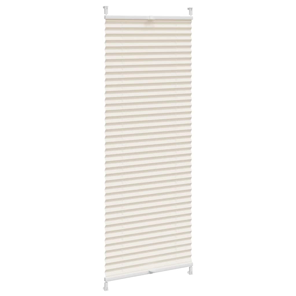 Plisse Blind 60x125cm Creme